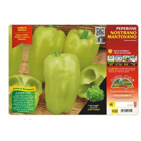 Peperone nostrano mantovano [1 Plateaux da 6]