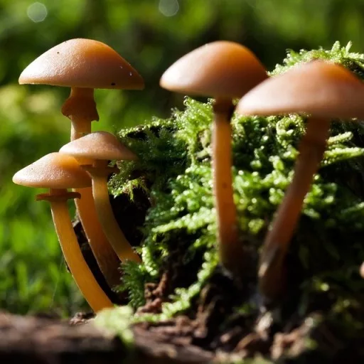 Fungo Pholiota nameko (Fungo Chiodino)