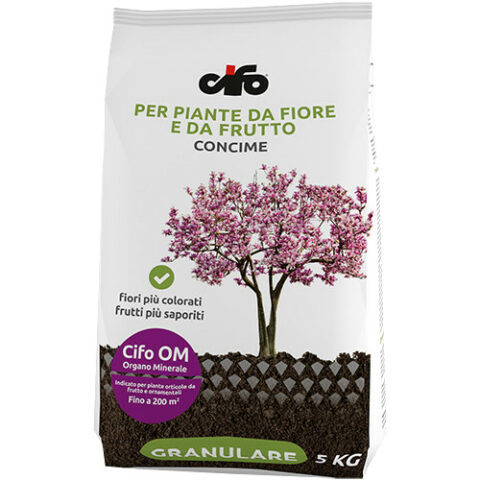 Concime granulare per Piante da Fiore e da Frutto - OM Cifo [5 kg]