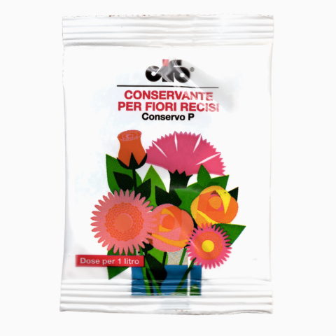 Conservante per fiori recisi - Conservo P Cifo [5 gr - bustina monodose]