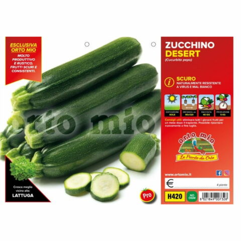 Zucchino scuro "Desert F1"