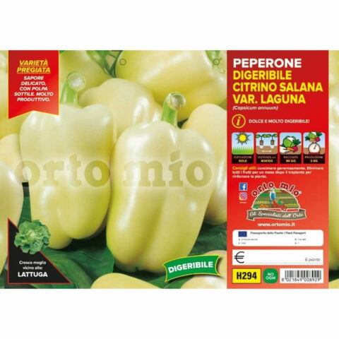 Peperone digeribile Citrino "Salana F1"