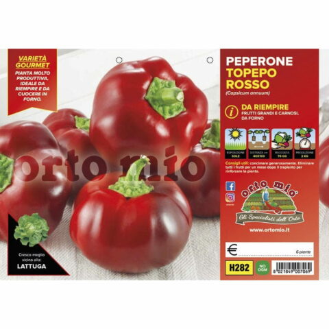 Peperone Topepo rosso da riempire "Indus F1/Twister F1"