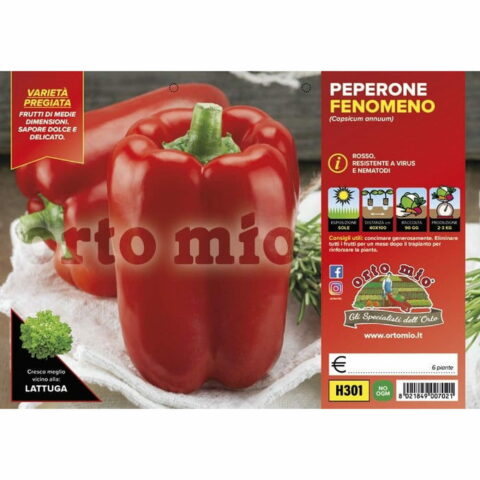Peperone rosso "Fenomeno F1/Macio F1"