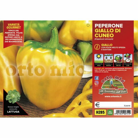 Peperone piemontese giallo di "Cuneo F1"
