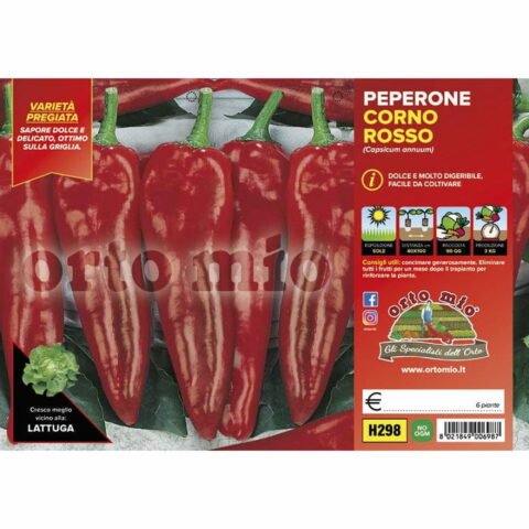 Peperone corno rosso "Alceste F1"