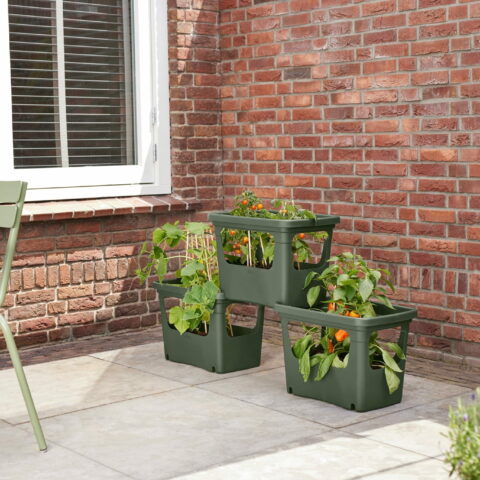Vaso GREEN BASICS STACK & GROW LARGE - Elho