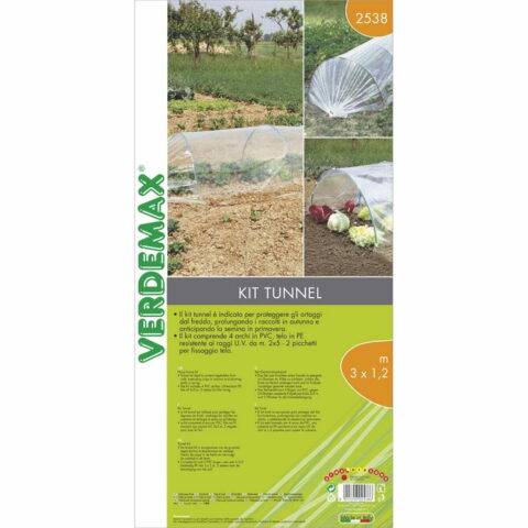 Kit tunnel in PVC 300 x h. 120 cm