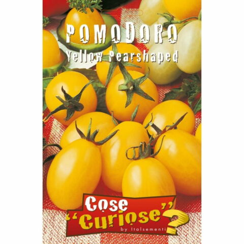 Pomodoro Yellow Pearshaped (Semente)