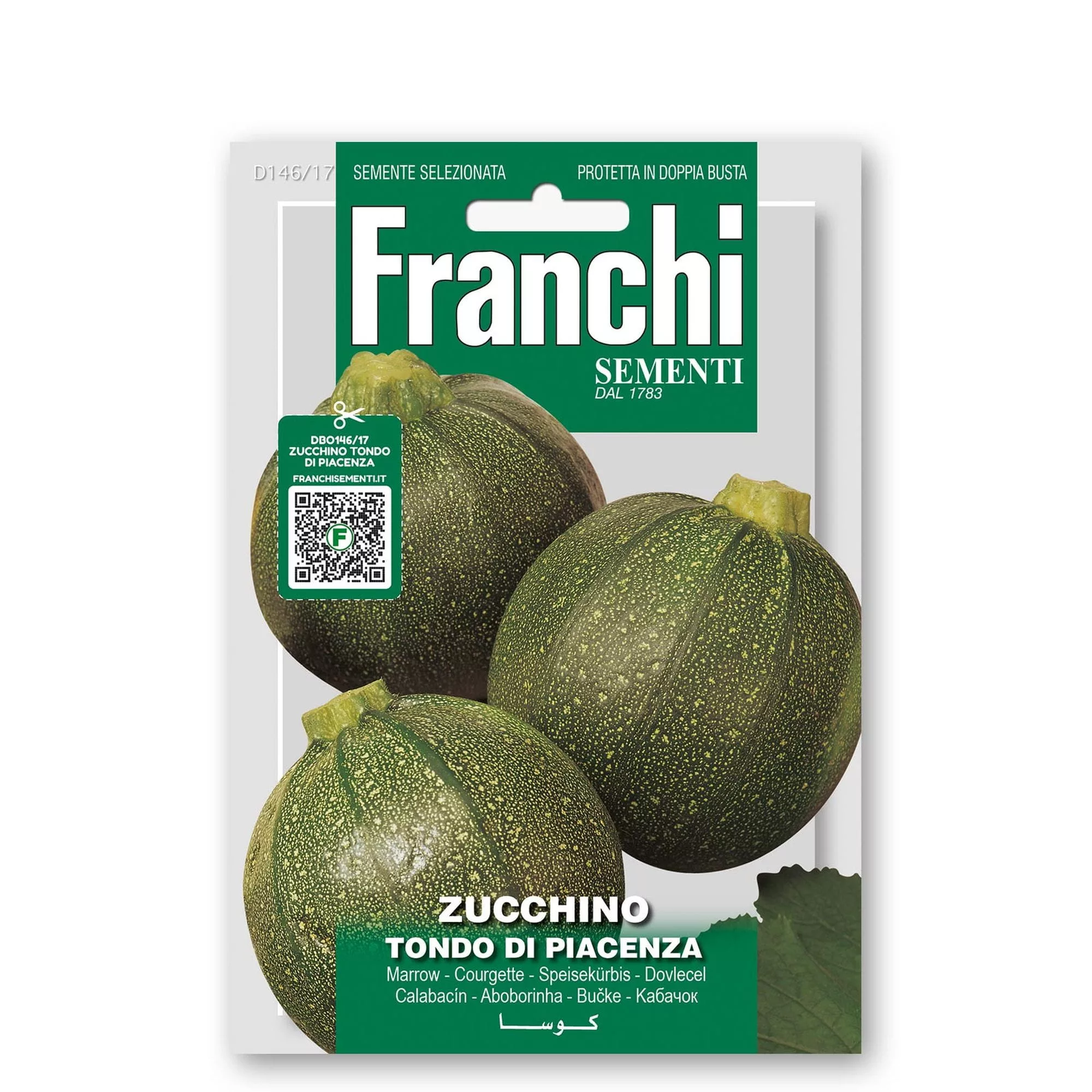 Zucchino tondo di Piacenza (Semente)