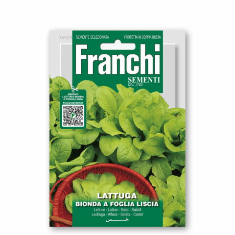 Lattuga bionda da taglio a foglia liscia (Semente)