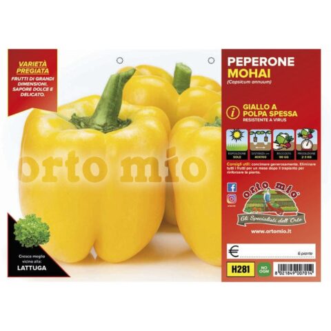 Peperone giallo "Mohay F1"