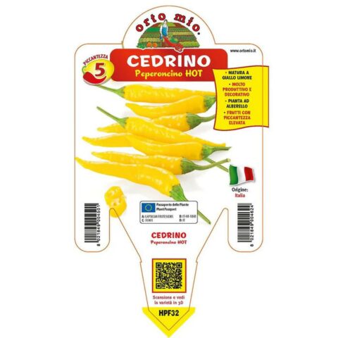 Peperoncino piccante"Cedrino"