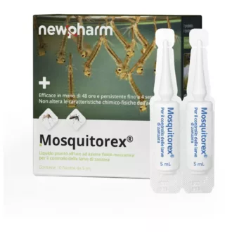 Mosquitorex - Liquido per il controllo delle larve di zanzara